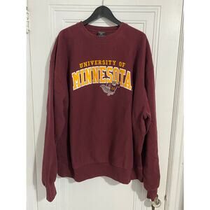 Minnesota Gophers Stitched Crewneck Sweatshirt Size XXL